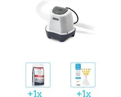 Intex QS200 zoutwatersysteem - tot 8.327 liter inclusief Zwembadzout 15 kg. (1 stuks) & WAYS Testrips (1 stuks)
