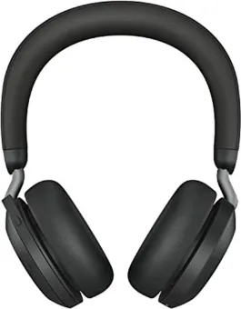 Jabra Evolve2 75 USB A Draadloze Office Headset Zwart Jabra Evolve2 75 USB A Draadloze Office Headset Zwart