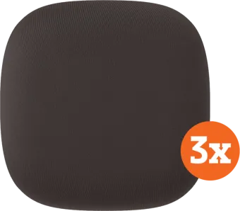 Jalo Kupu Rookmelder Donkergrijs (10 jaar) 3-Pack
