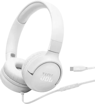 JBL Tune 520C USB-C Wit