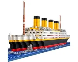 Jojoy - Titanic Bouwsteenset - 1860 Stukjes - Groot Model - Gedetailleerde Bouwset voor Kinderen vanaf 8 Jaar - TITANICBLOCKS