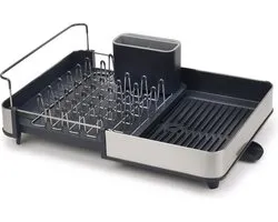 Joseph Joseph Extend Steel Afdruiprek - Uitschuifbaar - RVS, Kunststof - Grijs