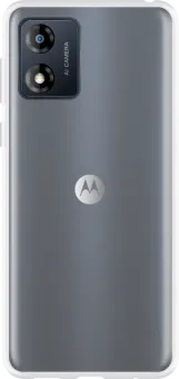 Just in Case Soft Design Motorola Moto E13 Back Cover Transparant