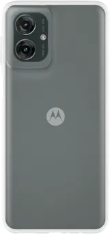 Just in Case Soft Design Motorola Moto G75 Back Cover Transparant