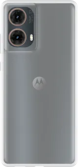 Just in Case Soft Design Motorola Moto G85 Back Cover Transparant