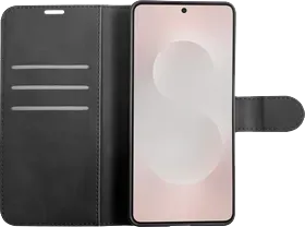 Just in Case Wallet Samsung Galaxy S25 Edge Book Case Zwart
