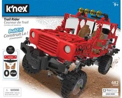 K'Nex Gemotorizeerde Rode Jeep - Bouwset