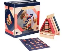KAPLA - KAPLA Barrel - Constructiespeelgoed - 3 kleuren - 120 Plankjes