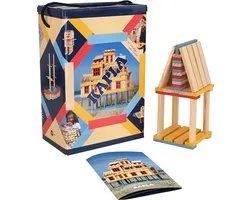 KAPLA - KAPLA Barrel - Constructiespeelgoed - ZOMER DOOS - 200 Plankjes