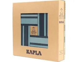 KAPLA - KAPLA Kleur Constructiespeelgoed - Blauw - 40 Plankjes