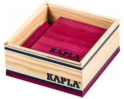 KAPLA - KAPLA Kleur - Constructiespeelgoed - Violet - 40 Plankjes