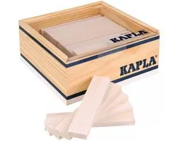 KAPLA - KAPLA Kleur - Constructiespeelgoed - Wit - 40 Plankjes