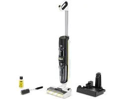 Karcher FCV 4 vloerreiniger met zuigfunctie - 3-in-1 Xtra!Clean - Looptijd accu: 45 min - Oppervlakteprestatie 200 m2 - Schoonwatertank 750 ml - Vuilwatertank 450 ml