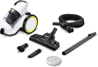 Karcher VC 3 Stofzuiger zonder zak - 700 W - Actieradius 7.5 m - 76 dB(A) - HEPA 12 - Vuilreservoir 0.9 l - Multicycloon technologie Karcher VC 3 Stofzuiger zonder zak - 700 W - Actieradius 7.5 m - 76 dB(A) - HEPA 12 - Vuilreservoir 0.9 l - Multicycloon technologie