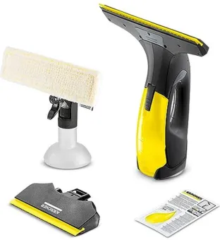 Karcher Window Vac WV 2 Premium 10 Years Edition Raamreiniger - Looptijd accu 35 min - Limited Edition - Werkbreedte 170/280 mm - Incl. smalle zuigmond, sproeiflacon, microvezeldoek en reinigingsmiddel Karcher Window Vac WV 2 Premium 10 Years Edition Raamreiniger - Looptijd accu 35 min - Limited Edition - Werkbreedte 170/280 mm - Incl. smalle zuigmond, sproeiflacon, microvezeldoek en reinigingsmiddel