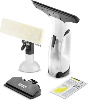 Karcher WV 2 Plus N Ruitenreiniger - Looptijd accu 35 min. - Werkbreedte 170/280 mm - Incl. smalle zuigmond, sproeiflacon, microvezeldoek en reinigingsmiddelconcentraat Karcher WV 2 Plus N Ruitenreiniger - Looptijd accu 35 min. - Werkbreedte 170/280 mm - Incl. smalle zuigmond, sproeiflacon, microvezeldoek en reinigingsmiddelconcentraat