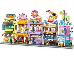 Keeppley City Corner Serie 3 – complete serie bestaande uit: K28001, K28002, K28003, K28004, K28005