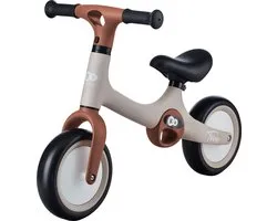 Kinderkraft TOVE - Loopfiets - Lichtgewicht (2 kg) met draaggrepen - Verstelbaar zadel (31-34,5 cm) - Niet-punctie EVA wielen - Antislip handvatten - Compact en gemakkelijk opvouwbaar - Geschikt voor kinderen tot 25 kg - Beige