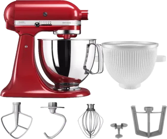 KitchenAid Artisan Mixer 5KSM125 Keizerrood + IJsbereider