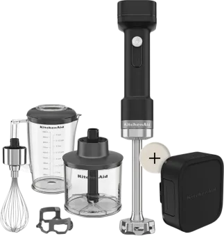 KitchenAid Go Draadloze Staafmixer 5KHBRV75BM