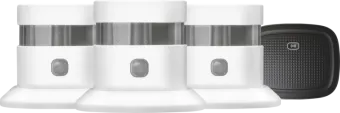 KlikAanKlikUit Rookmelder ZSDR-850 (3 jaar) 3-Pack + Smart Bridge