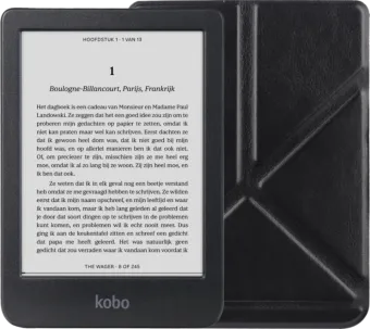 Kobo Clara BW Zwart + BlueBuilt Book Case Zwart
