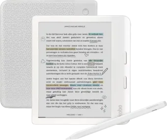 Kobo Libra Colour Wit + Kobo Stylus 2