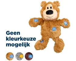 Kong Wild Knots Beer - Hondenspeelgoed - Assorti - M - 25 x 20 x 10 cm