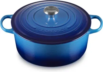 Le Creuset Signature ronde braadpan 28 cm azure