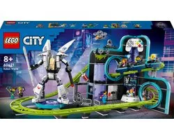 LEGO City Achtbaan in Robotwereld speelgoed - 60421