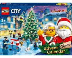 LEGO City Adventskalender 2023 met 24 Cadeautjes - 60381