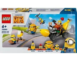 LEGO Despicable Me 4 - Minions en Bananenauto - 75580