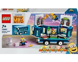 LEGO Despicable Me 4 - Muzikale feestbus van de Minions - 75581
