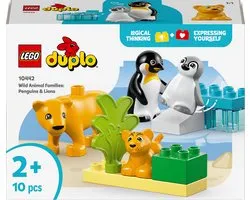 LEGO DUPLO Stad Families van wilde dieren: pinguïns en leeuwen - 10442