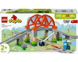 LEGO DUPLO - Stad Treinbrug en rails uitbreidingsset - 10426