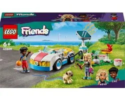 LEGO Friends Elektrische auto en oplaadpunt - 42609