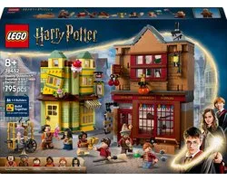 LEGO Harry Potter Zwik & Zwachtels Zwerkbalpaleis en IJssalon Set - 76452
