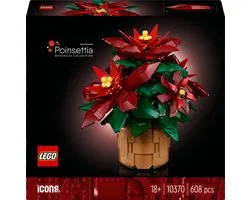 LEGO Icons Kerstster Poinsettia - 10370