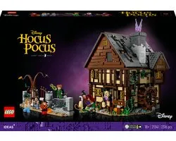 LEGO Ideas Disney Hocus Pocus: het huisje van de Sanderson-zussen Halloween Set voor Volwassenen - 21341