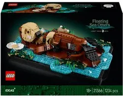LEGO Ideas Drijvende Zeeotters - 21366