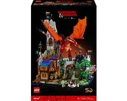 LEGO Ideas Dungeons & Dragons - het verhaal van de rode draak - 21348