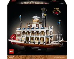 LEGO Ideas Stoomboot Bouwpakket voor Volwassenen - 21356