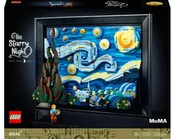 LEGO Ideas Vincent van Gogh - De sterrennacht Decoratie Set voor Volwassenen - 21333