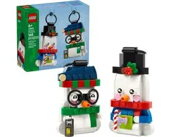 LEGO Kerst 40812 - Sneeuwpopornamenten
