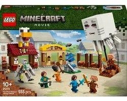 LEGO Minecraft De Ghast-Ballon Aanval op het dorp - 21273