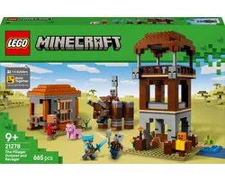 LEGO Minecraft De Plunderaar Buitenpost en Verwoester Bouwpakket - 21278