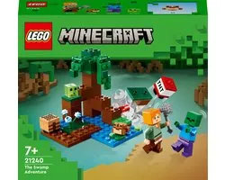 LEGO Minecraft Het Moerasavontuur Bouwset - 21240