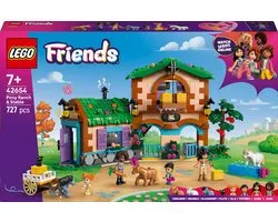 LEGO(R) Friends Ponyboerderij en Stal Bouwset - 42654