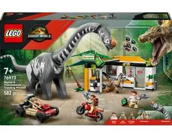 LEGO(R) Jurassic World Raptor en Titanosaurus Opsporingsmissie - 76973