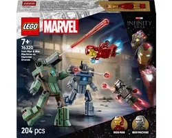 LEGO® ǀ Marvel Iron Man en War Machine vs. Hammer Drones - 76320
